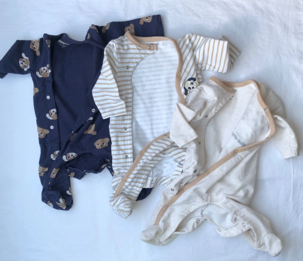 Lot de 3 pyjamas Orchestra 3 mois – photo 4